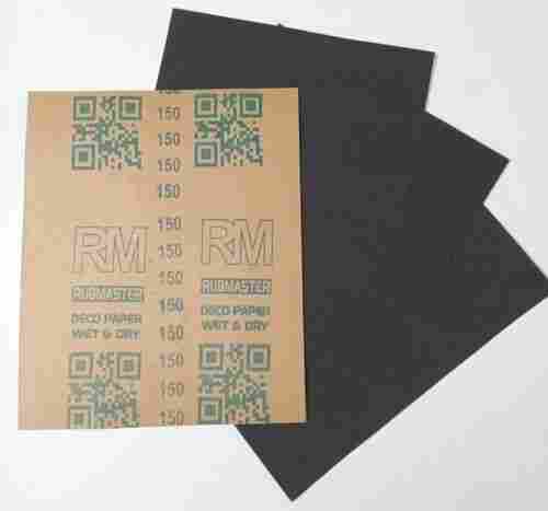 Water Proof Paper With Resin Based Abrasive