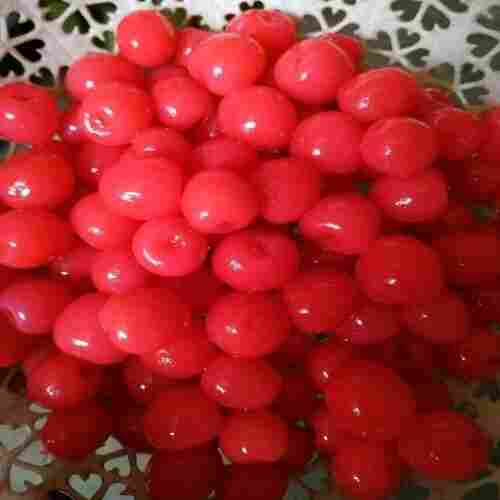 Rich In Vitamin C, K And A With Other Nutrients Red Color Round Whole Cherries