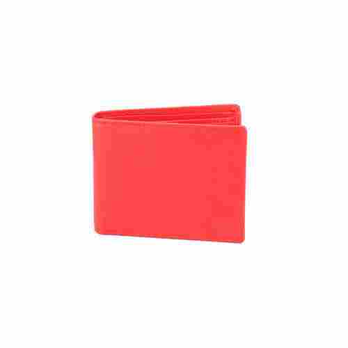 Mens Designer Red Leather Wallet