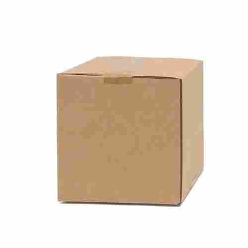 Brown Square Corrugated Box