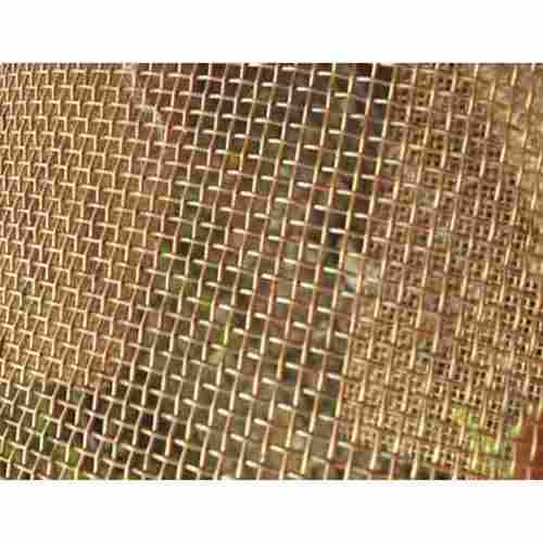 Standard Polished Square Hole Brass Wire Mesh