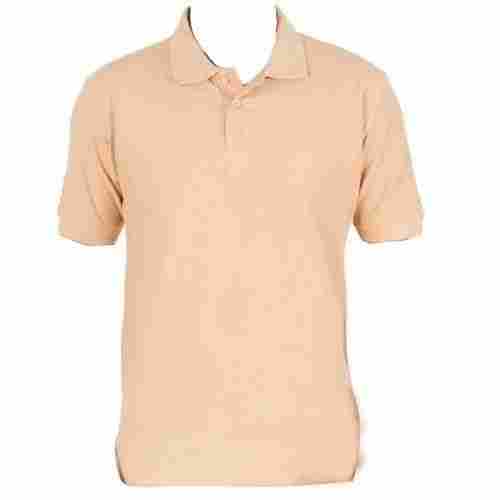 Polo Neck Polyester Cotton T Shirt