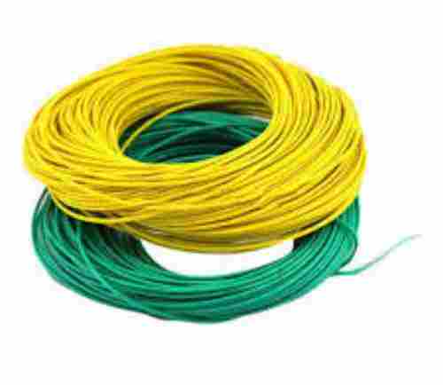 Yellow And Green 2 mm Electric Wire