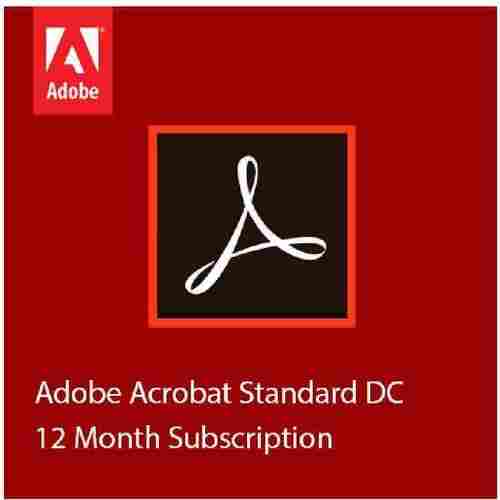 Adobe Acrobat Standard Dc Software