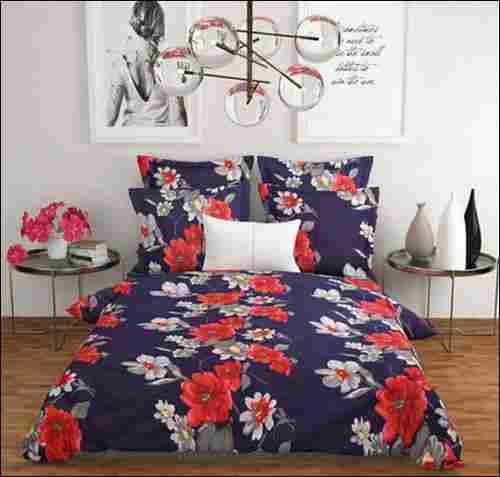 Multicolored Designer Polycotton 3d Bed Sheet