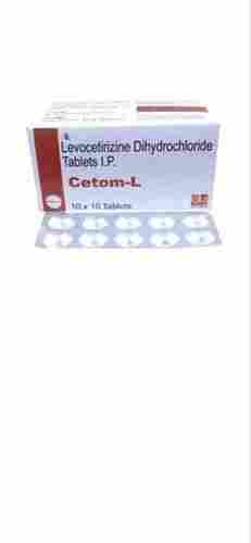 Levocetirizine Dihydrochloride 5 MG Anti;histamine Tablets IP