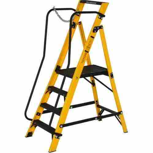 Portable Mini 150 Kg Load 4 Tread FRP Platform Ladder