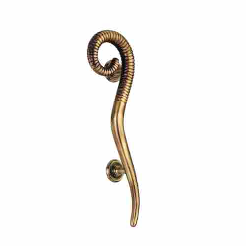 Snake Shape Brass Pull Door Handle