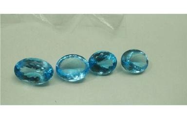 Medium Blue Oval Cut London Blue Topaz Pukhraj Loose Gemstone Size: 2.5-3.5 Mm