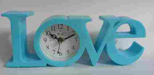 Love Shape Table Clock For Gift