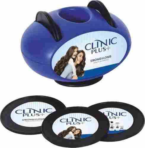 Clinic Plus Shampoo Brand Promotional Pen Stand With Coaster Plate