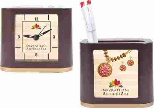 Navrathnas Antique Art Brand Promotional Table Clock