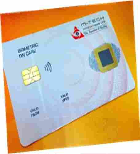 PVC Bio Metric Card With Fingerprint Sensor
