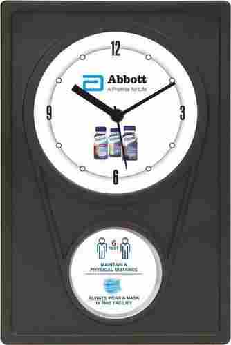 Abbott Promotional Rectangle Shape Wall Clock