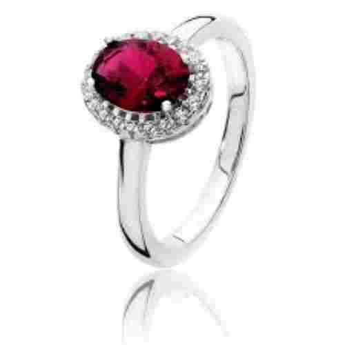 Red Cubic Zirconia Ring Jewelry