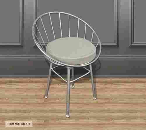 Standard Design Powder Coated Vanity Chair for Cafe