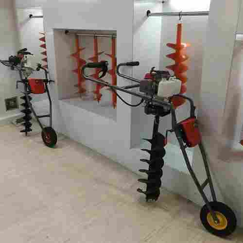 Trolley Earth Auger Machinery For Drill