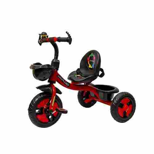 PATOYS- Tricycle For Kids With Front And Back Basket With Bell For Boys And Girls For Age 1 To 3 Years (Red)