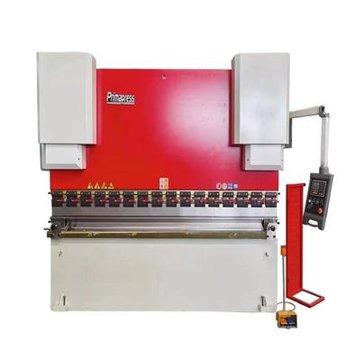 Red And Silver Heavy Duty Sheet Metal Bending Machines