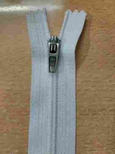 Metal Slider Close End 8 Inch White Trouser Pant Zipper