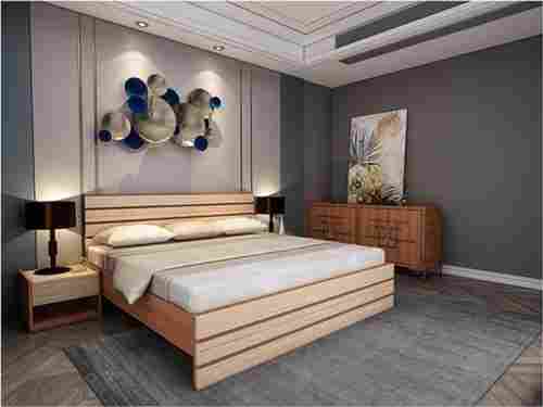 Designer 6x4 King Size Engineered Wood Bed