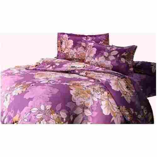 Cotton Flower Printed Double Bed Sheet