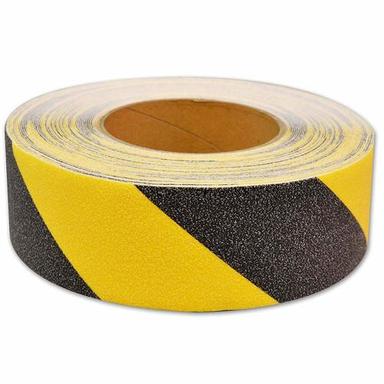 Single Sided Self Adhesive Yellow And Black Anti Skid Tape