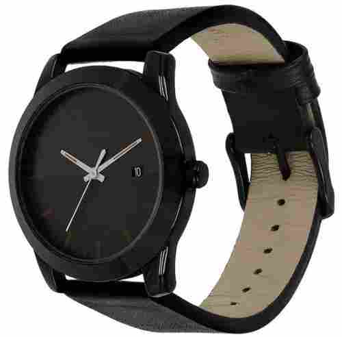 Sonata Mens Anthracite Dial Analog Wrist Watch With Date Function