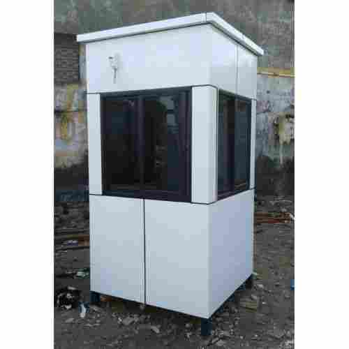 Color Coated With Easily Assembled Feature Modular Built Mild Steel Security Cabin