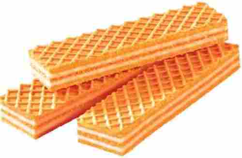 Orange Wafer Biscuits With Mouthwatering Taste 