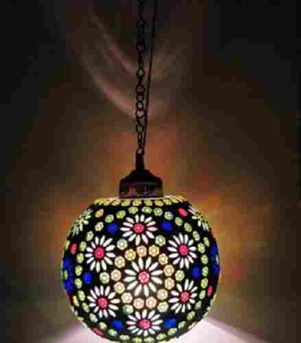18x18x20cm Mosaic Glass Hanging Lamp