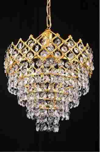 Crystal Chandelier Jhoomer Ceiling Hanging Lamp