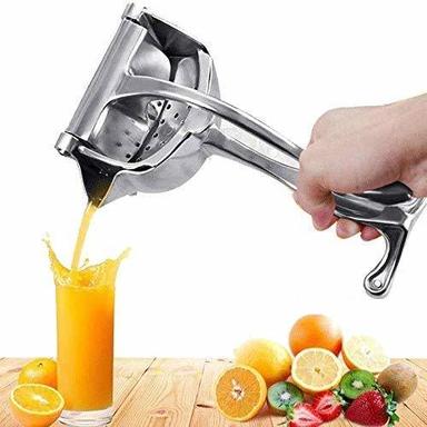 Silver Portable And Handy Ss Fruit Juicer (Fruit Juice Squeezer)