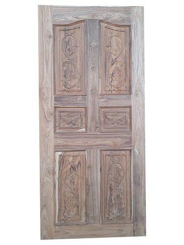 Carved Teak Wood Door Application: Office