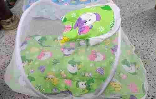 Green Printed Baby Mosquito Bed Nets