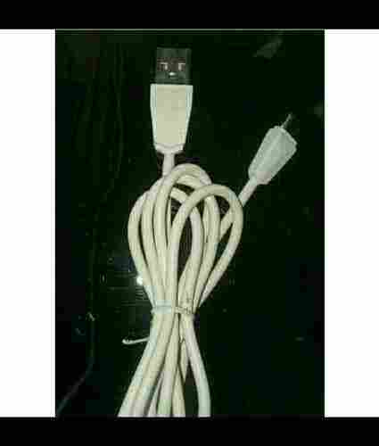 Mobile USB White Charger Cable for Mobile Charging
