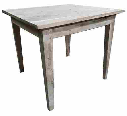 Square Cafe Wooden Table