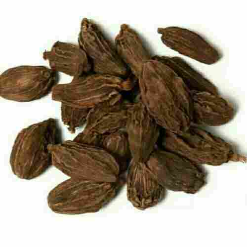 Fine Natural Taste FSSAI Certified Black Big Cardamom Pods Packed in Plastic Pouch