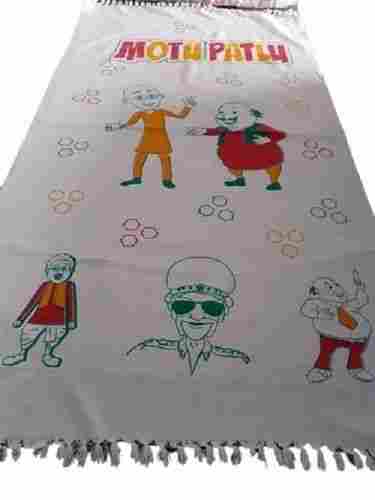 Pure Cotton Printed Motu Patlu Towel For Kids