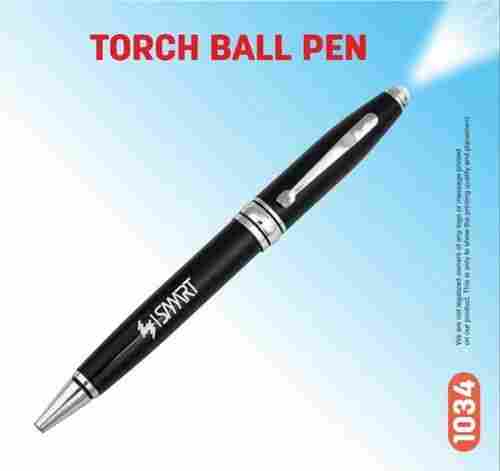 Promotional Logo Printed 2 In 1 X20 Refill Twist Type Aluminium Metal Torch Ball Pen