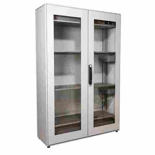 4 Legs Polished Stainless Steel Made Closed Hospital Use Sterile Cabinet 