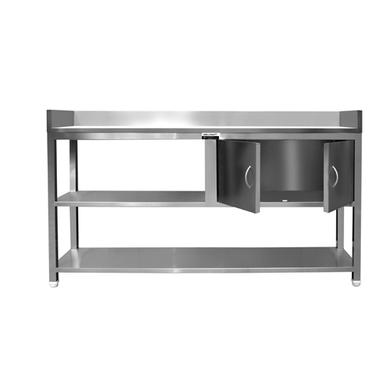 Rectangular Shape Silver Color Stainless Steel Made Cssd Work Table Suitable For: Hospital