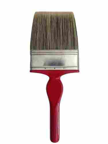 Red Plastic Wall Painting Paint Brush With 118mm Brush Head