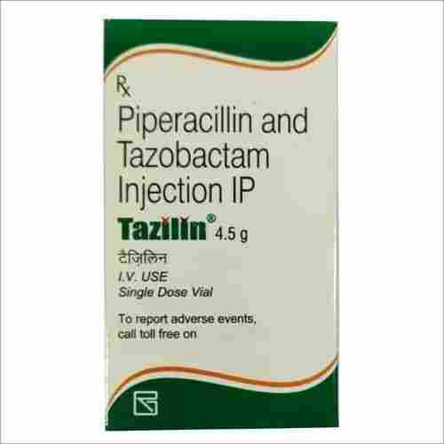 Tazilin Piperacillin 4000 And Tazobactum 500 Injection 4.5gm