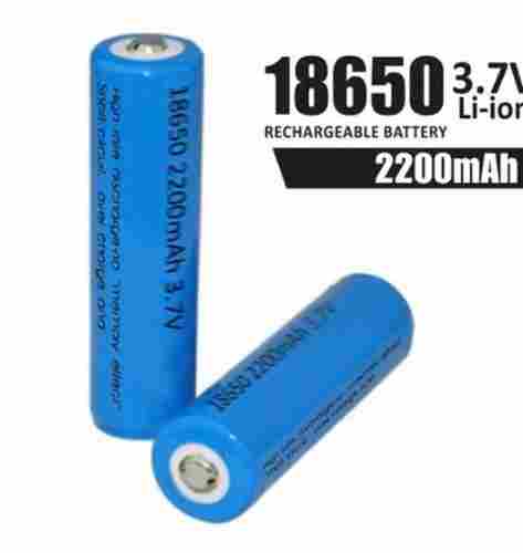 18650 3.7V Rechargeable Li ion Battery Cell 2200 mAh Energy 8.14Wh