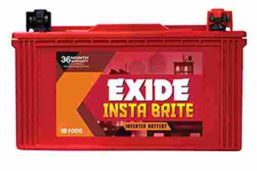 Exide Insta Brite Inverter Battery For Home And Shops
