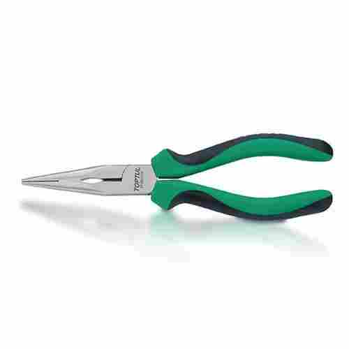 Handheld 8 Inch Chrome Molybdenum Steel Serrated Jaws Long Nose Cutting Pliers