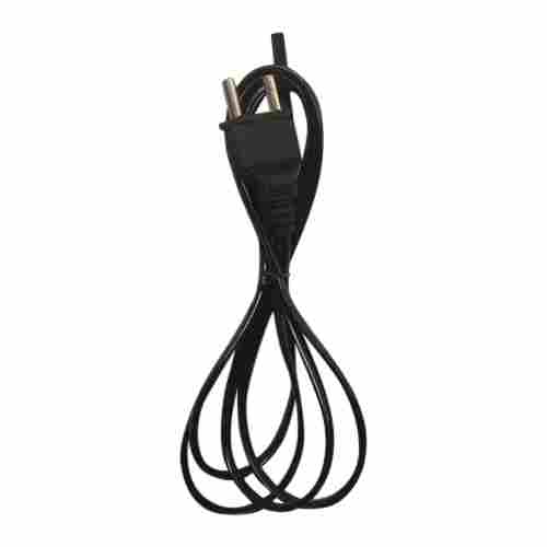 220V Ac PVC Black Copper 1.5 M Two Pin Power Supply Cords For Electric Appliance