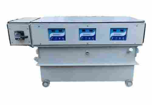 Industrial Air And Oil Cooled Three Phase Servo Voltage Stabilizer With Digital Controller