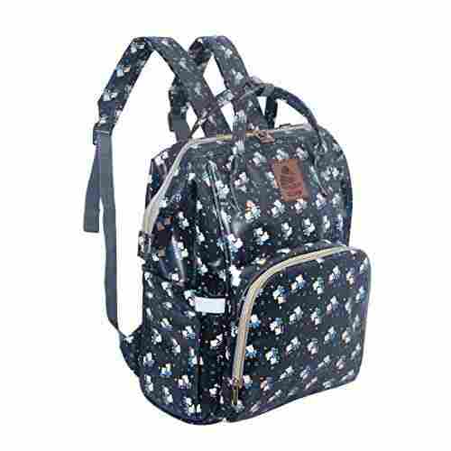 Polyester Made 3 To 12 Months Baby Infant Usable Printed Pattern Diaper Bag